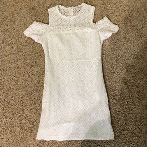 Charolette Russe White Dress Size M
